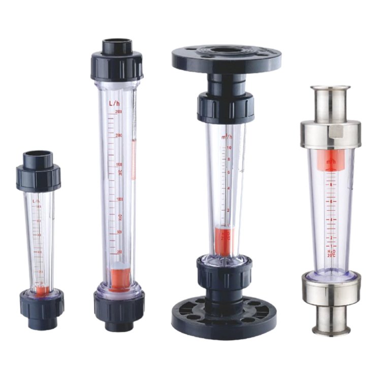 LZS PVC ABS rotameter flow meter